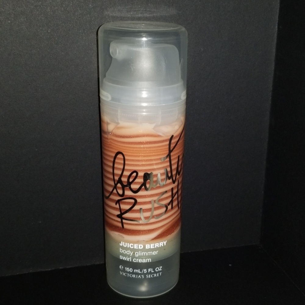 Beauty Rush Juiced Berry Body Glimmer Swirl Cream